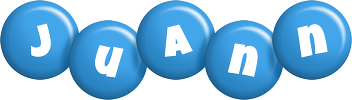 Juann candy-blue logo