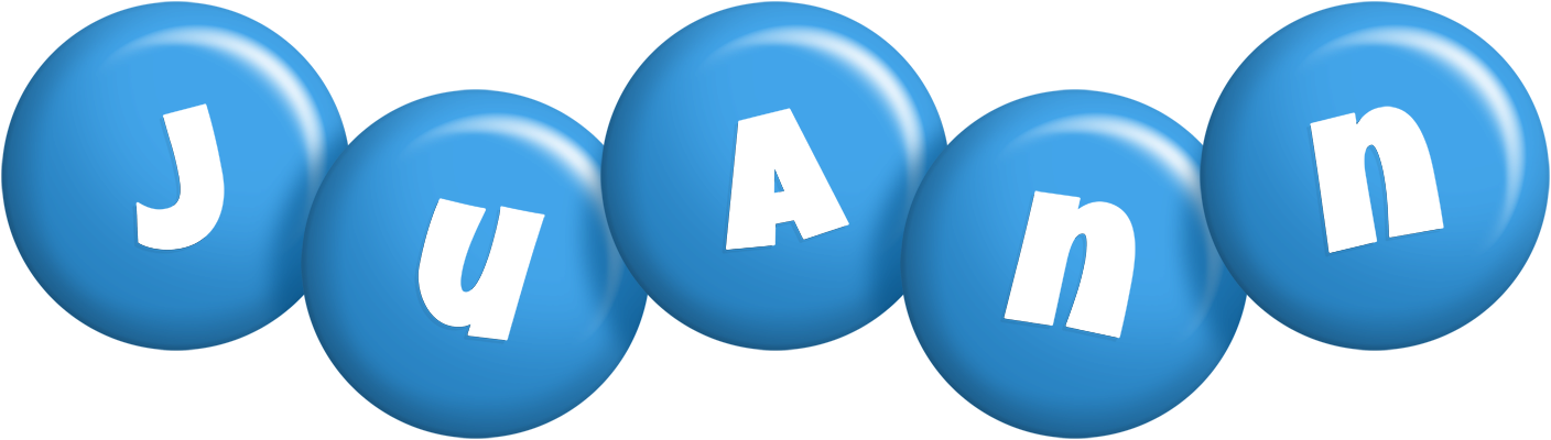 Juann candy-blue logo