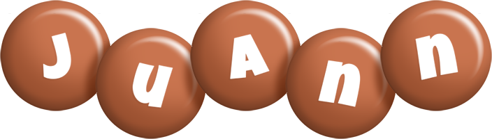 Juann candy-brown logo