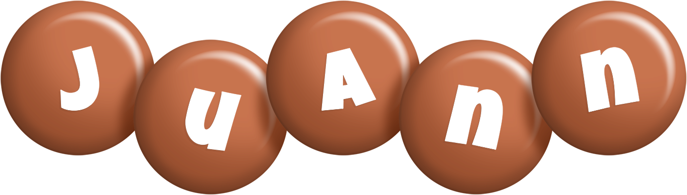 Juann candy-brown logo