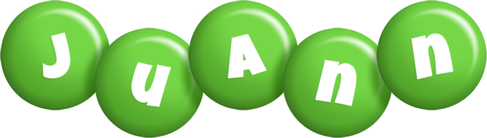 Juann candy-green logo