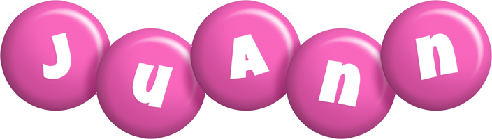 Juann candy-pink logo