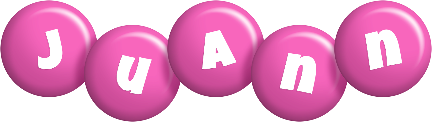 Juann candy-pink logo