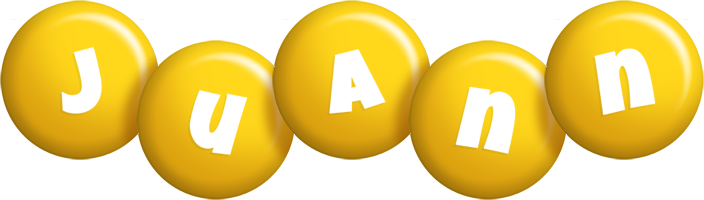 Juann candy-yellow logo