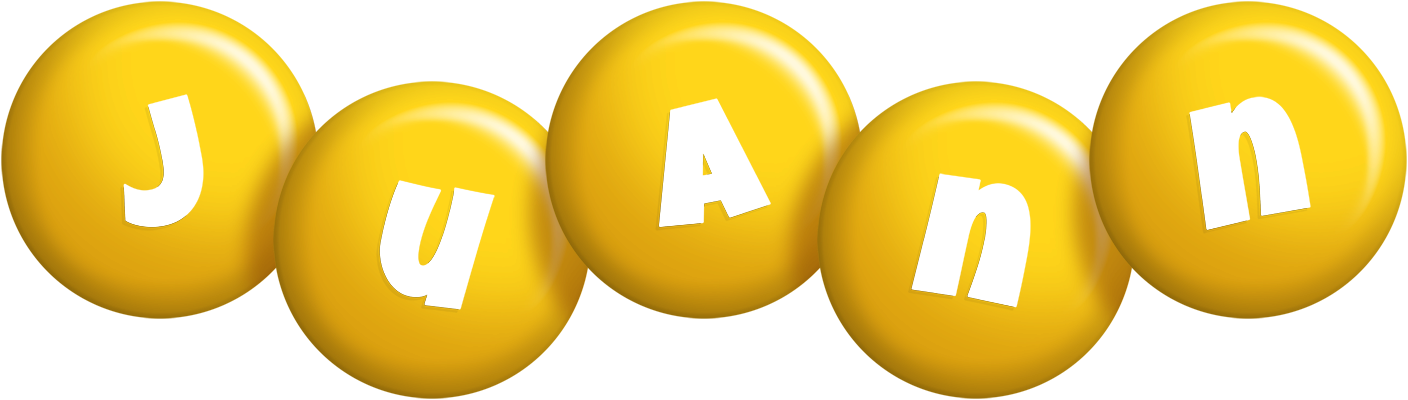 Juann candy-yellow logo