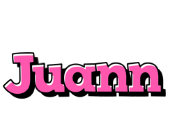 Juann girlish logo