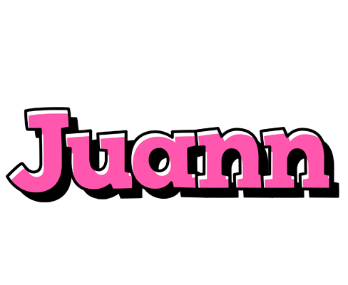 Juann girlish logo