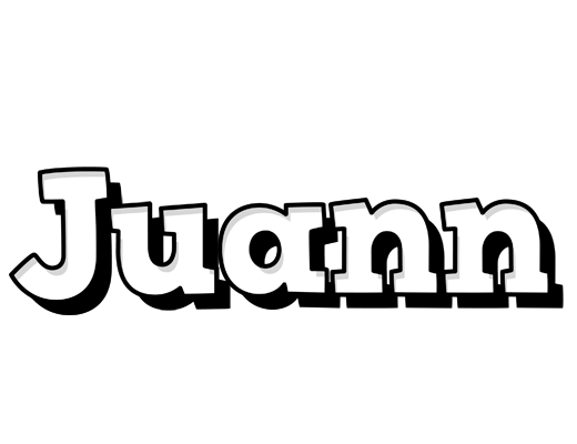 Juann snowing logo