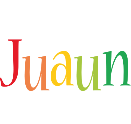 Juaun birthday logo