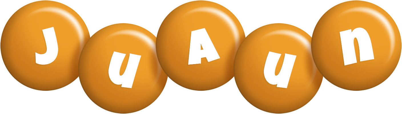 Juaun candy-orange logo