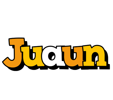 Juaun cartoon logo