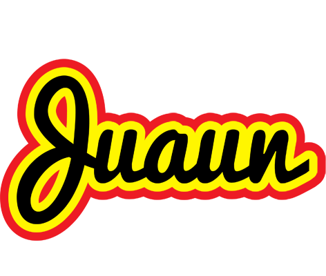 Juaun flaming logo