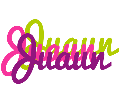 Juaun flowers logo