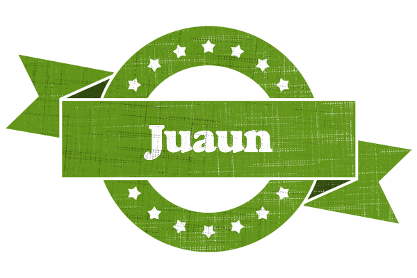 Juaun natural logo