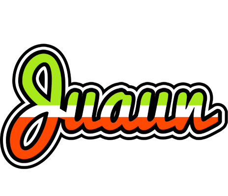Juaun superfun logo