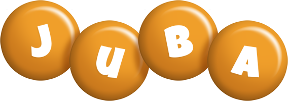 Juba candy-orange logo