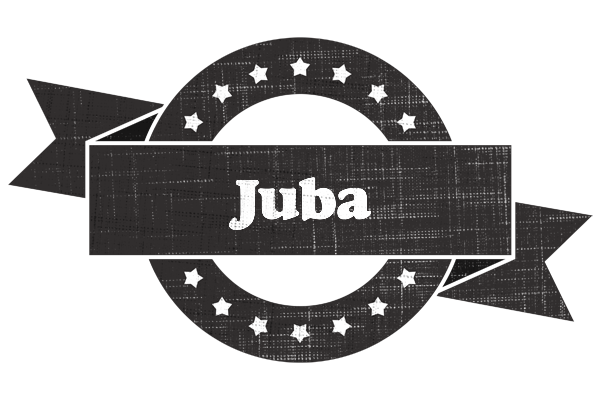 Juba grunge logo