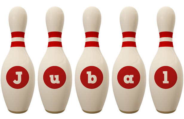 Jubal bowling-pin logo