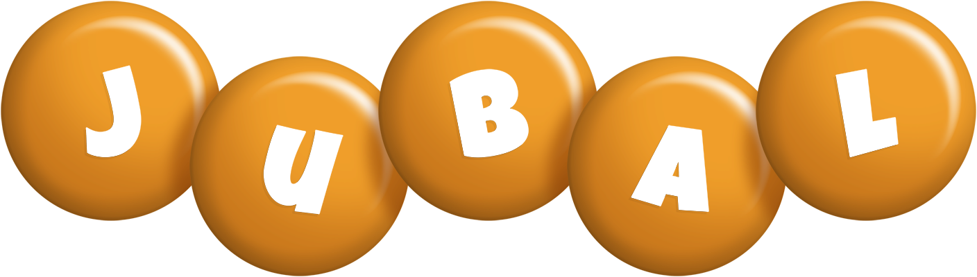 Jubal candy-orange logo