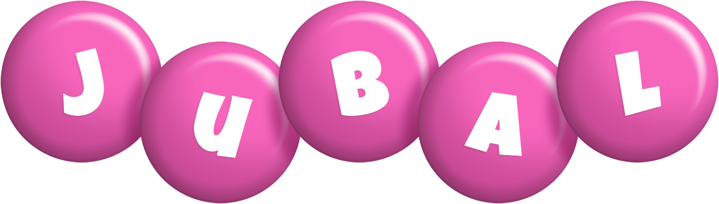 Jubal candy-pink logo