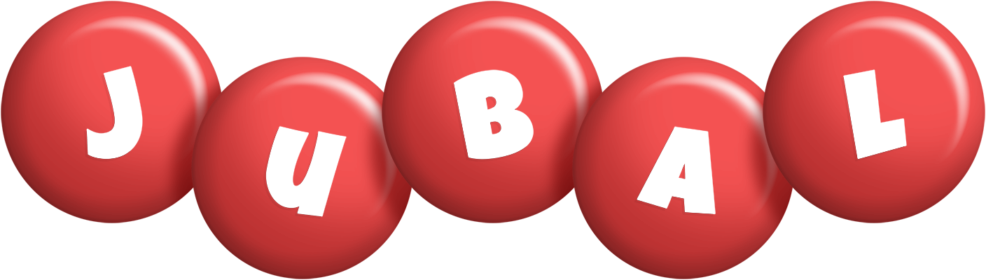 Jubal candy-red logo