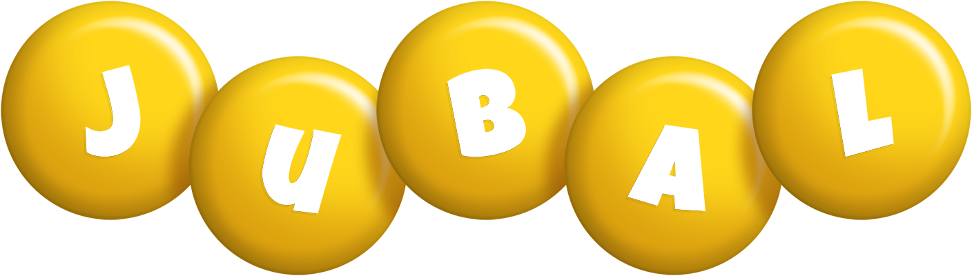 Jubal candy-yellow logo