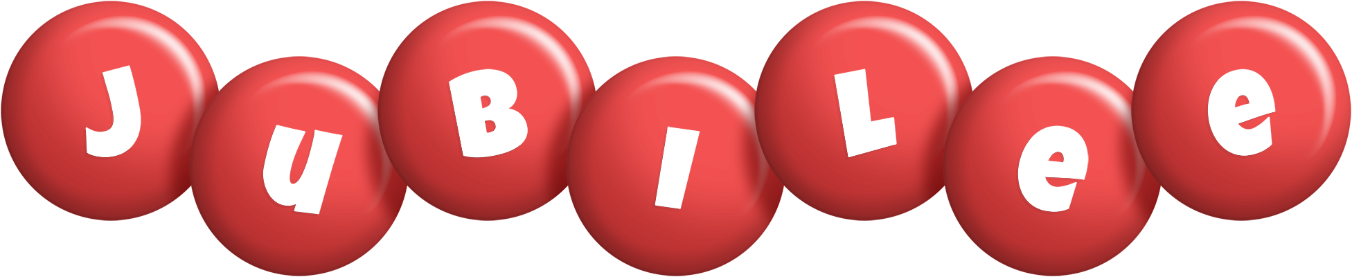 Jubilee candy-red logo