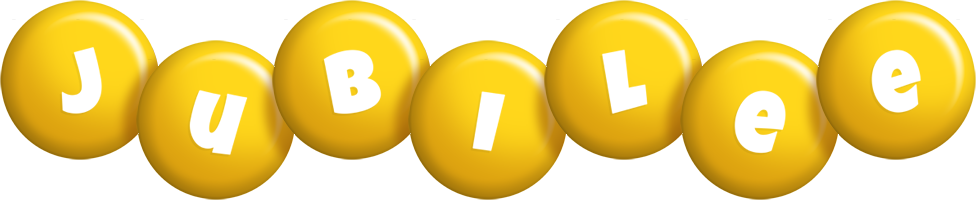 Jubilee candy-yellow logo
