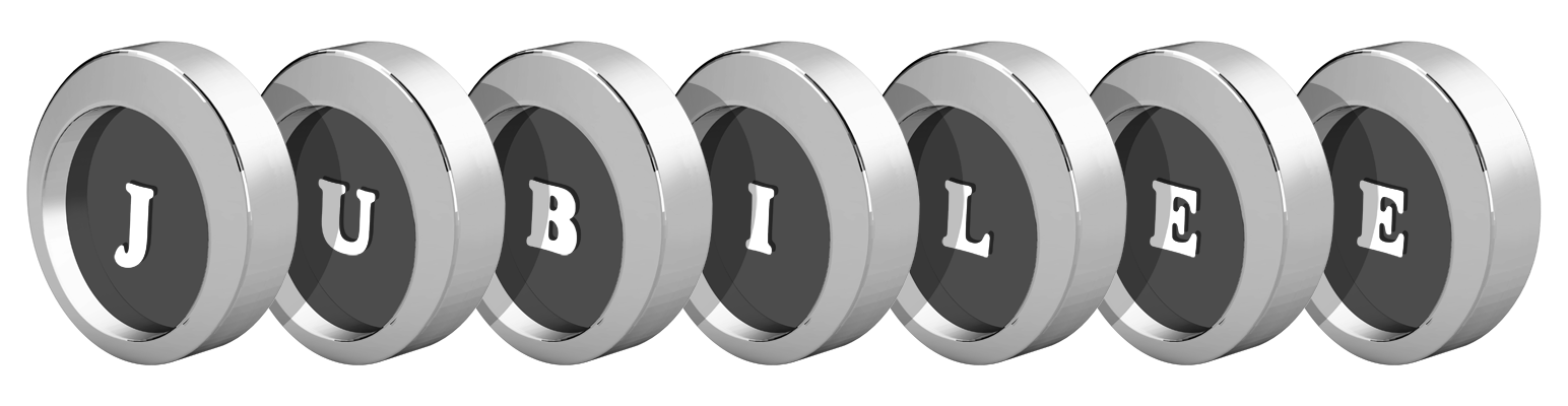 Jubilee coins logo