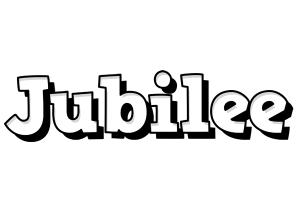 Jubilee snowing logo