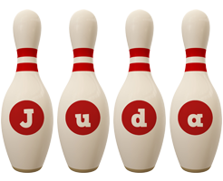 Juda bowling-pin logo