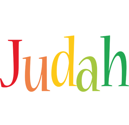 Judah birthday logo