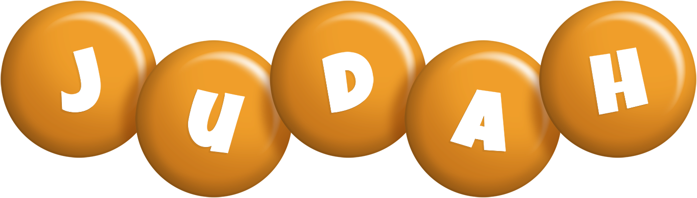 Judah candy-orange logo