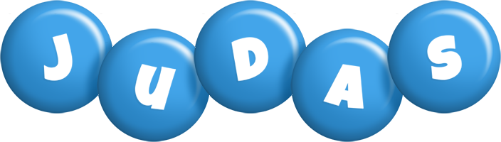 Judas candy-blue logo