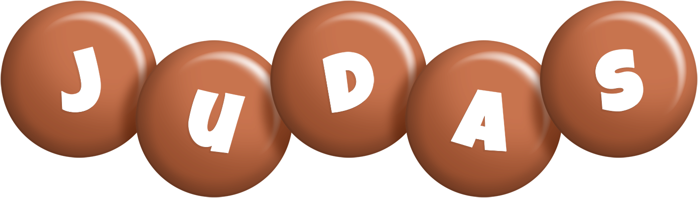 Judas candy-brown logo