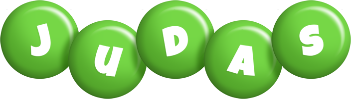 Judas candy-green logo