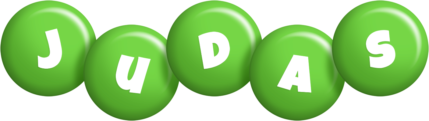 Judas candy-green logo