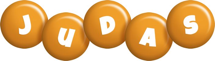 Judas candy-orange logo