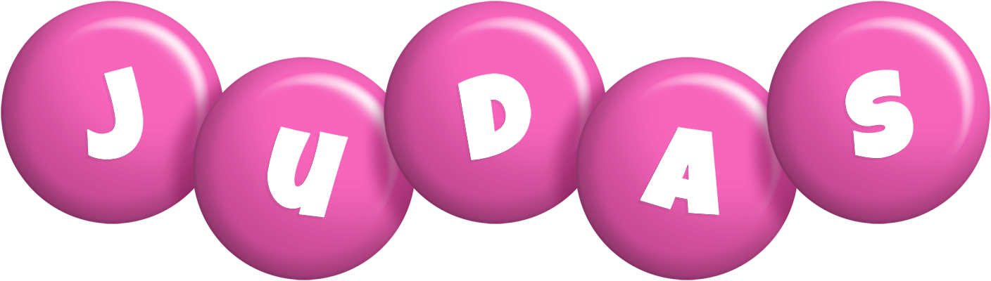 Judas candy-pink logo