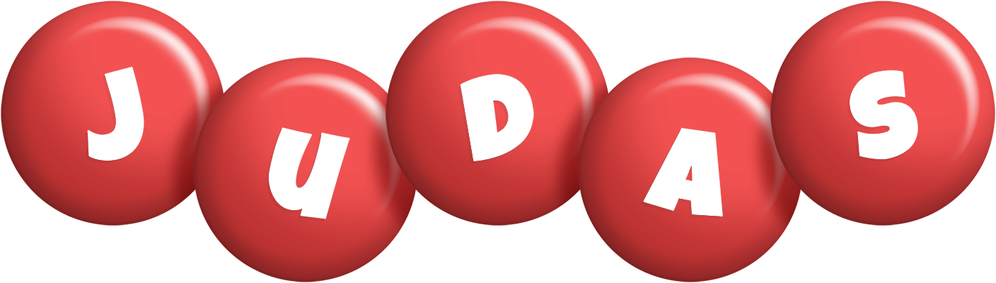 Judas candy-red logo