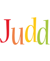 Judd birthday logo