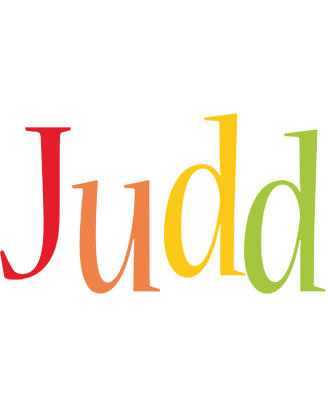 Judd birthday logo