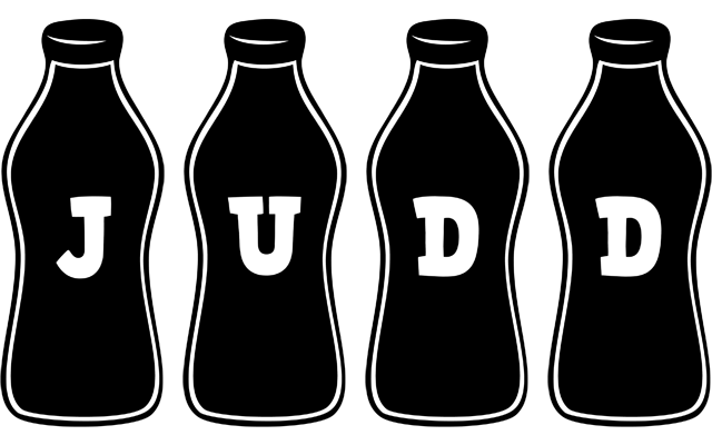 Judd bottle logo