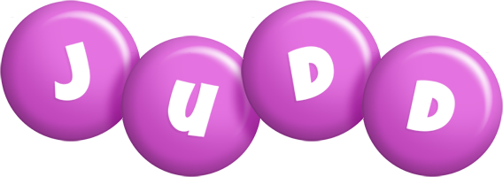 Judd candy-purple logo