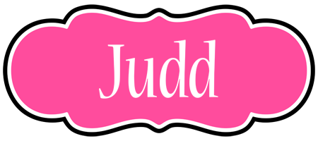 Judd invitation logo