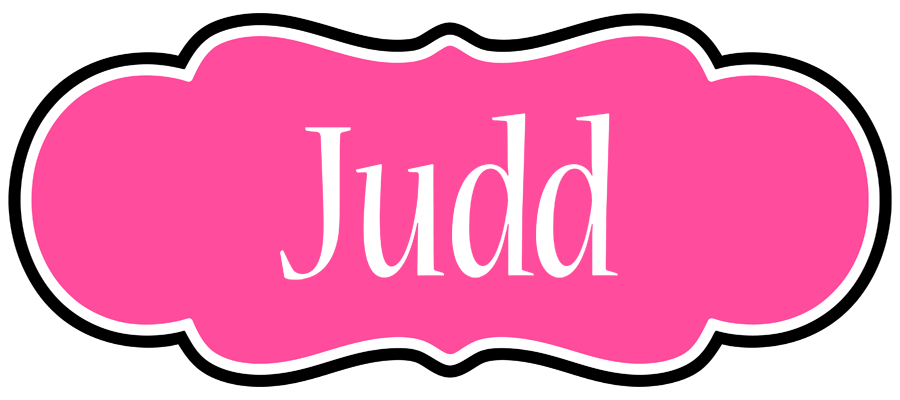 Judd invitation logo