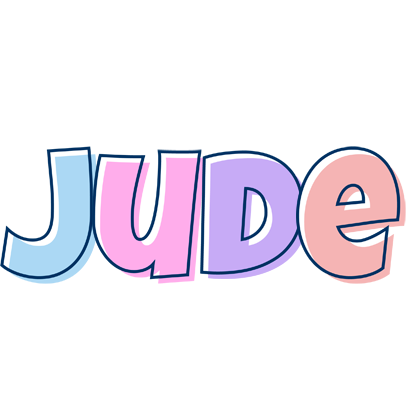 Jude pastel logo