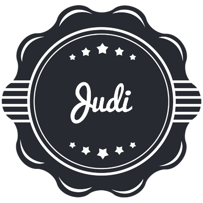 Judi badge logo