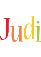 Judi birthday logo