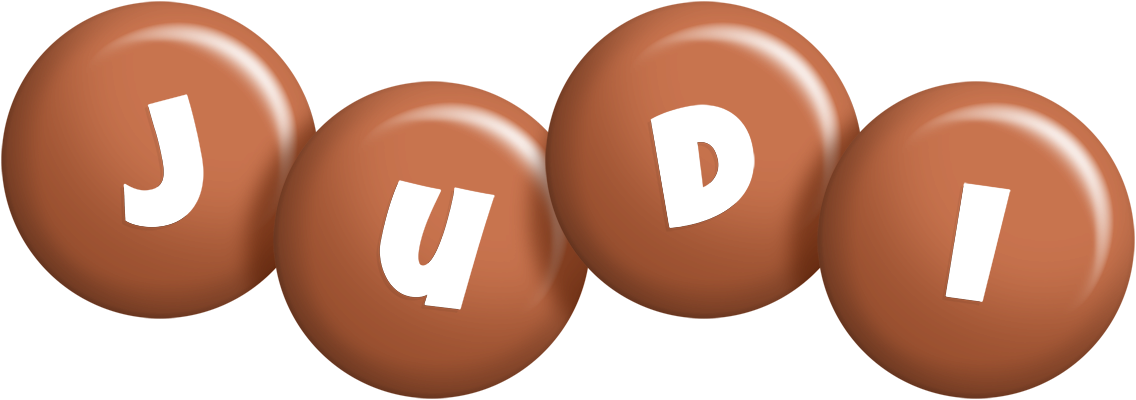 Judi candy-brown logo